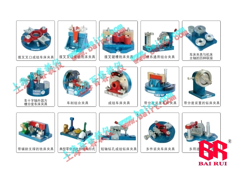 Teaching model for disassembly and assembly of machine tool and fixture design